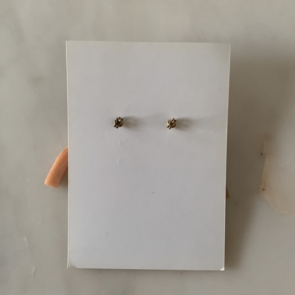 2/$50ππ Connie and Luna vintage double rainbow brass & polymer earrings - Picture 3 of 3